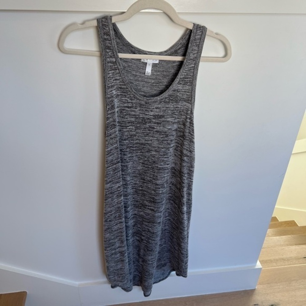 Leith Grey Sleeveless Dress Racerback Womens Size Small